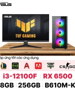 PC CPS X ASUS Gaming Intel i3 Gen 12 Kèm màn hình